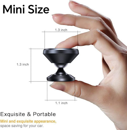 Coolpow【2 Packs Magnetic Phone Holder for Car【Strong Magnet】 Phone Holders for Your Car Phone Holder Mount【4 Metal Plate】 Universal Car Accessories for Women Men for iPhone Samsung Speakerphones