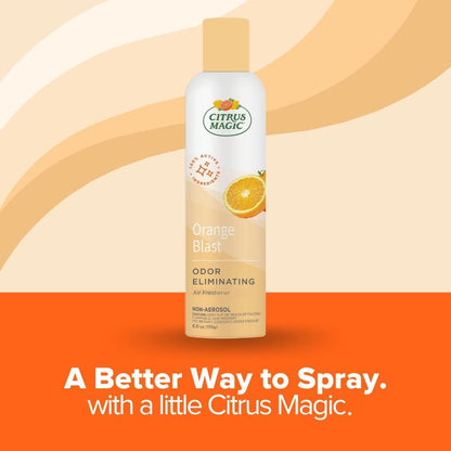 Citrus Magic Freshener Odor Eliminating Air Freshener Spray, 3 Ounce (Pack of 3), Fresh Citrus, 3 Count