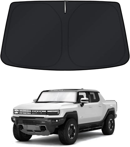 KUST Windshield Sun Shade for Toyota RAV4 2019-2022 2023 2024 2025 2026 Window Accessories Shade Sun Visor Cover Foldable Block UV Rays - Colors A
