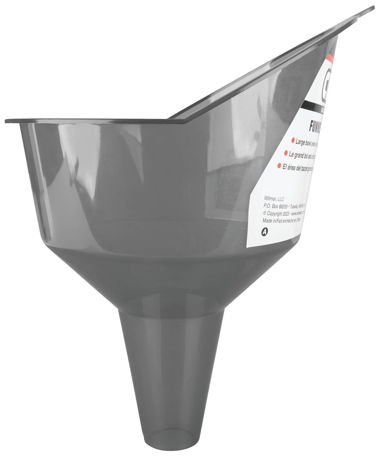 Performance Tool W4053 Clear View Easy-Fill Funnel Set (3 Pieces) - Versatile Liquid Filling Solutions