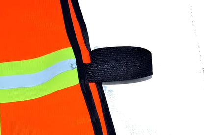 G & F Products High Visibility Reflective Safety Vest, One Size, Machine Washable Work Vest for Jobsite Safety