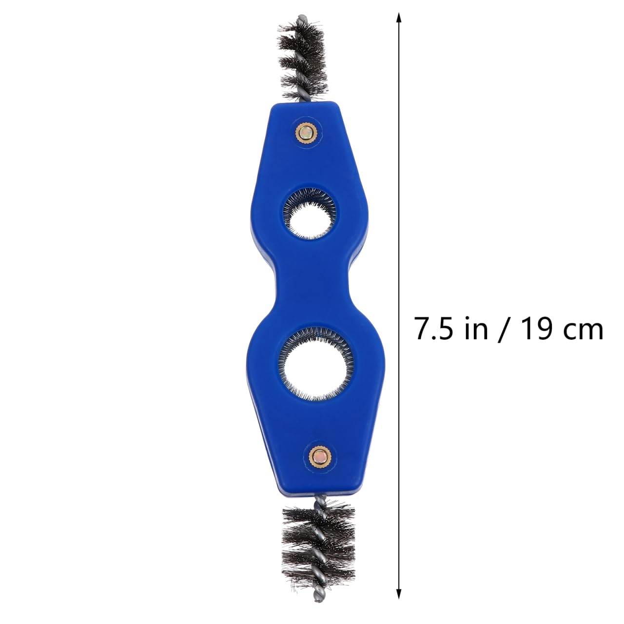 Amosfun Battery Cleaning Brush 7.48 Inch Double-Head Wire Brush Car Battery Terminal Cleaner Rust Removal Tool for Automotive Maintenance