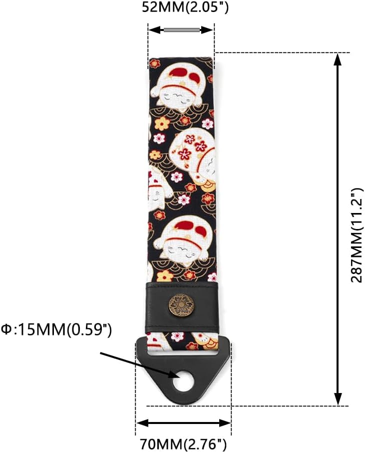 RASTP Racing Tow Strap, Car Modification Sports Trailer Belt Fit for Front or Rear Front Bumper Decorative (Red)