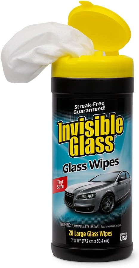 Invisible Glass 92164-2PK Premium Glass Cleaner Spray for Car Windshields and Windows, Automotive and Home Window Cleaner, Streak-Free, Ammonia-Free, Tint-Safe – 22 fl oz (Pack of 2)