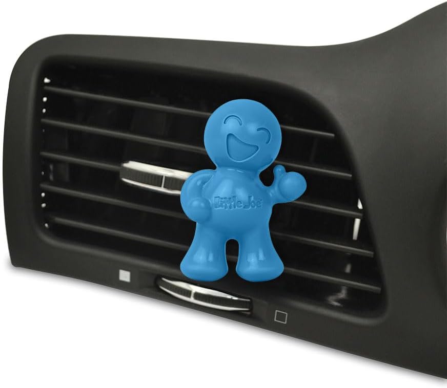 Little Joe 96401 New Car Scent Car Air Freshener Vent Clip, Fights Odors for up to 45 Days, Long-Lasting Freshness, Cute Car Odor Eliminator, Pack of 1