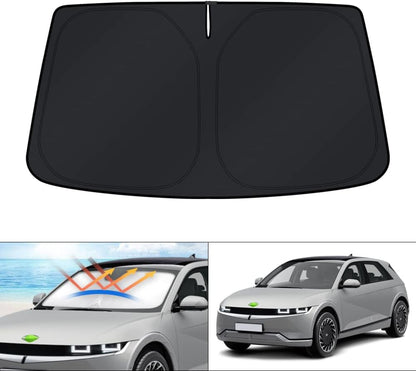 KUST Windshield Sun Shade for Toyota RAV4 2019-2022 2023 2024 2025 2026 Window Accessories Shade Sun Visor Cover Foldable Block UV Rays - Colors C