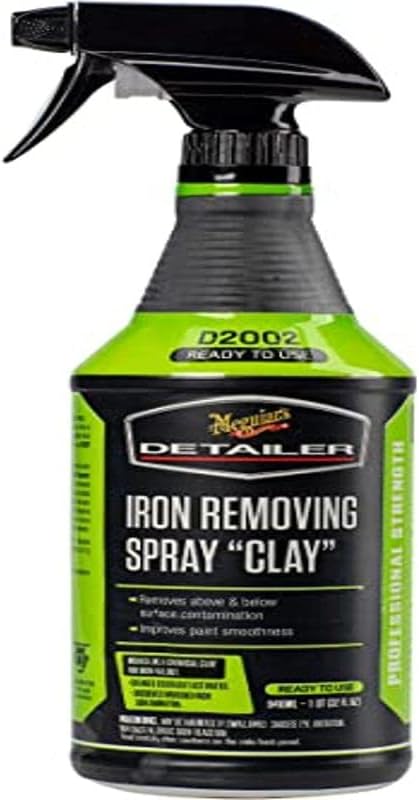 Meguiar's Iron Removing Spray Clay, Drtu200232, 32 oz