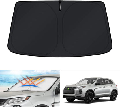 KUST Windshield Sun Shade for Toyota RAV4 2019-2022 2023 2024 2025 2026 Window Accessories Shade Sun Visor Cover Foldable Block UV Rays - Colors F