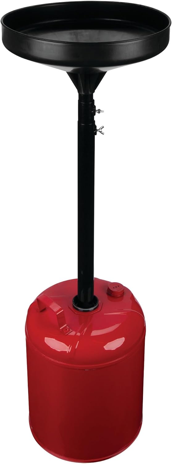 Performance Tool W4071 Black Oil Drain Pan (4.5 gallon)