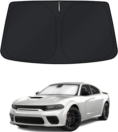 KUST Windshield Sun Shade for Toyota RAV4 2019-2022 2023 2024 2025 2026 Window Accessories Shade Sun Visor Cover Foldable Block UV Rays - Colors F