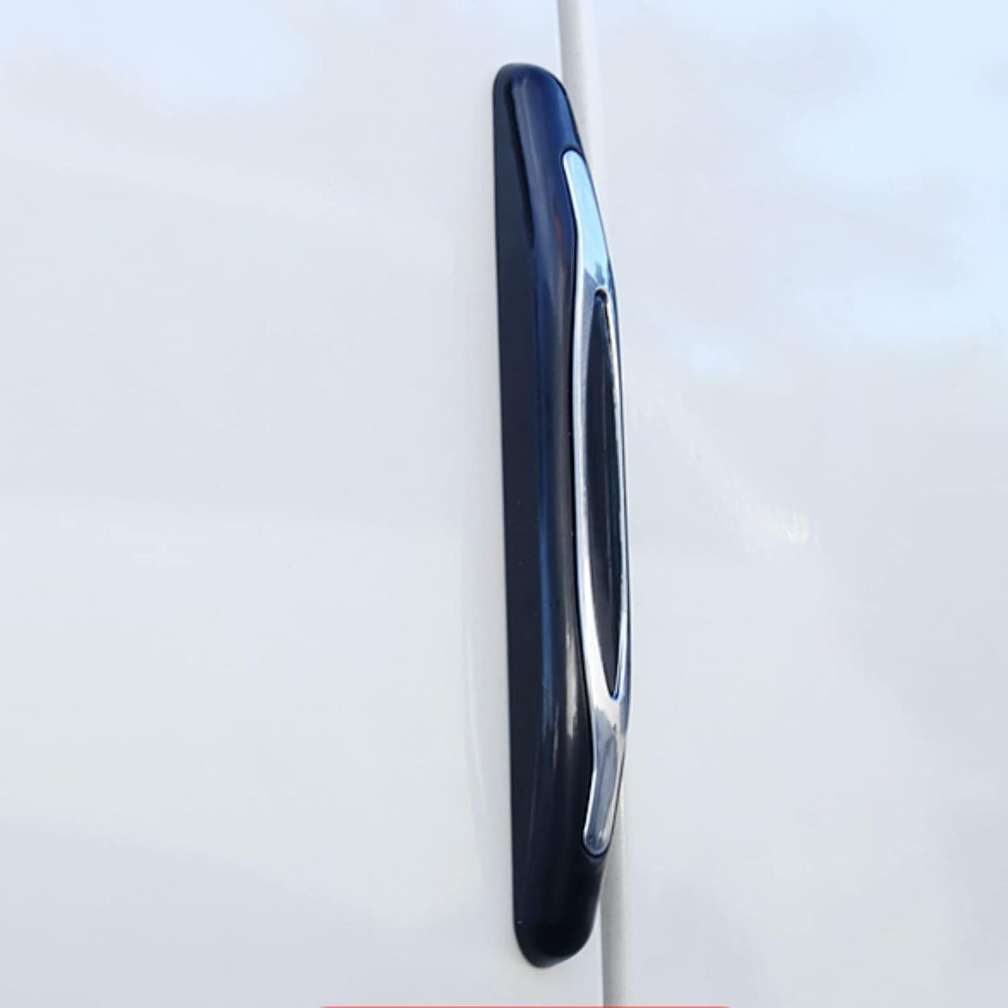 4 Pcs Car Door Edge Guards Car Side Door Protector Suitable for Various Car Pads Door Shock Absorbers-White