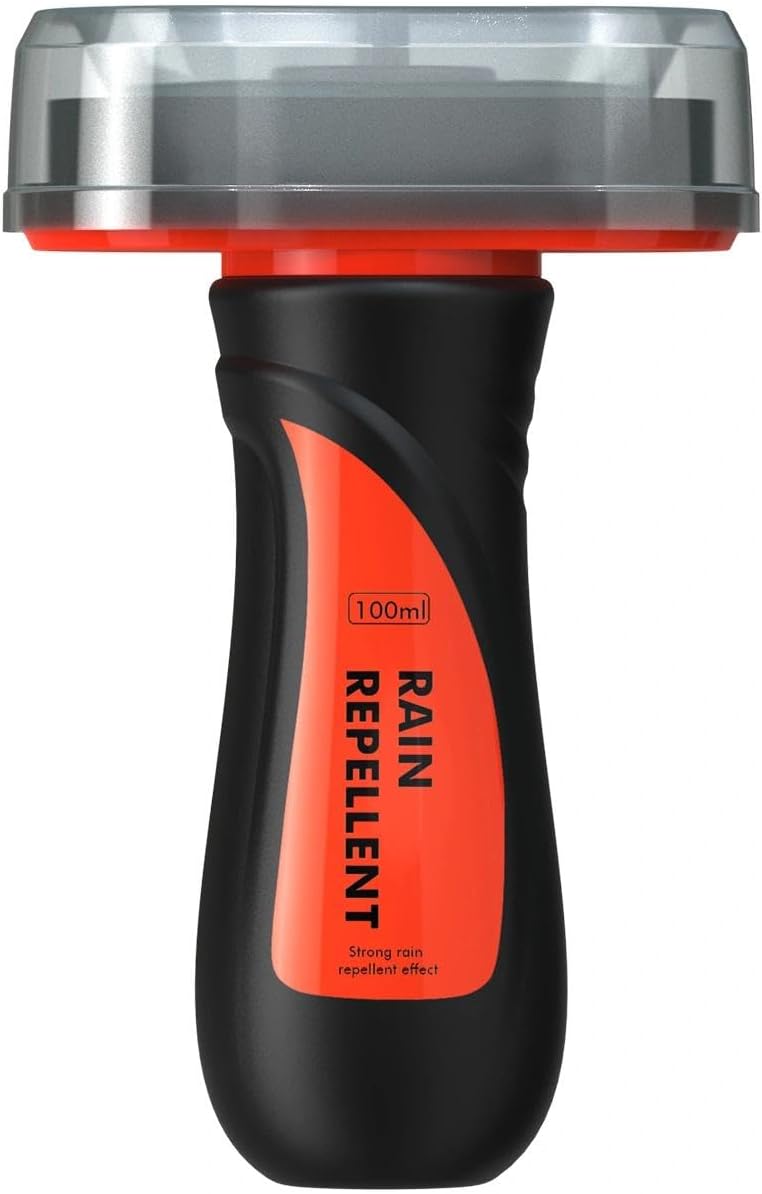 Glass Water Repellent Brush for Car,Hydrophobic Windshield Rain Repellent Coating Protection to Windows Mirrors,Improve Visibility Driving Safer Driving - 3.38 Fl oz
