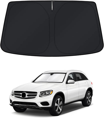 KUST Windshield Sun Shade for Toyota RAV4 2019-2022 2023 2024 2025 2026 Window Accessories Shade Sun Visor Cover Foldable Block UV Rays - Colors B
