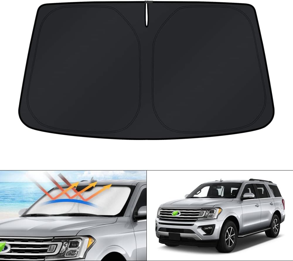 KUST Windshield Sun Shade for Toyota RAV4 2019-2022 2023 2024 2025 2026 Window Accessories Shade Sun Visor Cover Foldable Block UV Rays - Colors B