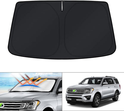 KUST Windshield Sun Shade for Toyota RAV4 2019-2022 2023 2024 2025 2026 Window Accessories Shade Sun Visor Cover Foldable Block UV Rays - Colors B