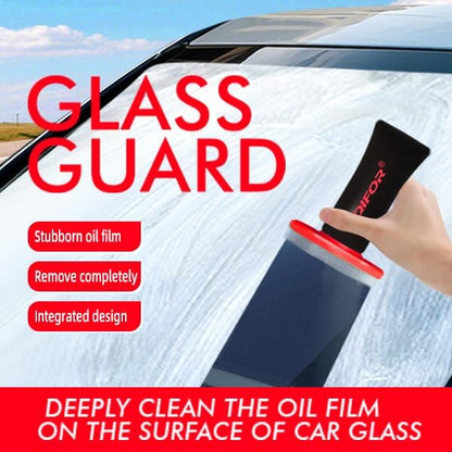 QIFOR Oil Film Remover for Car Windshields and Windows, Automotive Glass Cleaner for Oil Residue & Road Grime, Improves Visibility & Safe Driving (1 PCS)