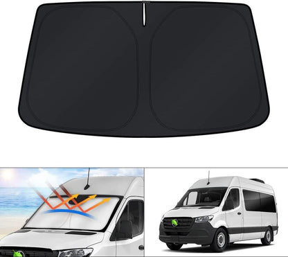 KUST Windshield Sun Shade for Toyota RAV4 2019-2022 2023 2024 2025 2026 Window Accessories Shade Sun Visor Cover Foldable Block UV Rays - Colors G