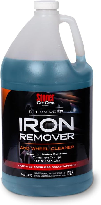 Stoner Car Care 92104 Iron Remover & Wheel Cleaner – Odorless Iron Fallout & Brake Dust Remover for Paint, Wheels & Glass – pH Balanced Rust Decontaminant with Color Indicator – 22 fl oz