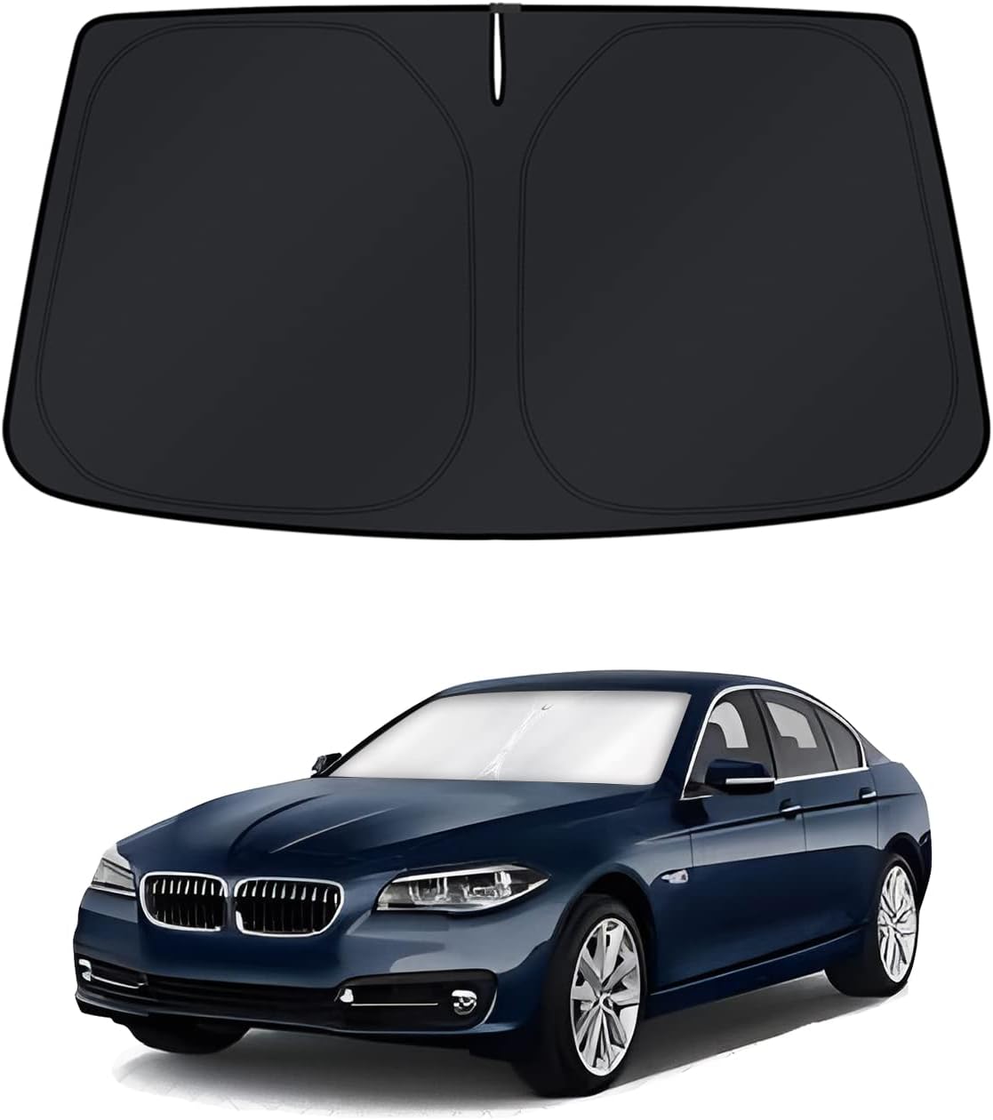 KUST Windshield Sun Shade for Toyota RAV4 2019-2022 2023 2024 2025 2026 Window Accessories Shade Sun Visor Cover Foldable Block UV Rays - Colors C