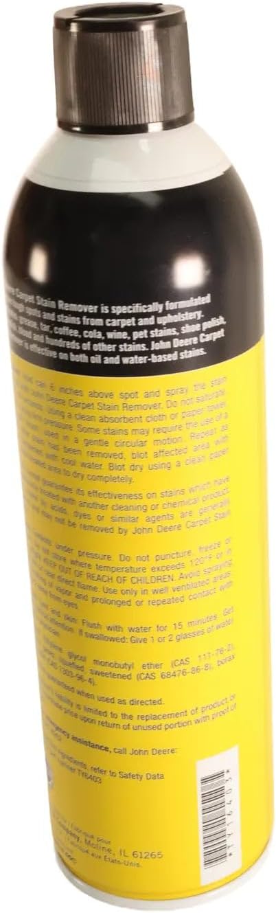 John Deere Original Equipment Carpet Stain Remover, 532 ml (18 Oz) - TY16403