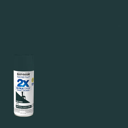 Rust-Oleum 334029 Painter's Touch 2X Ultra Cover Spray Paint, 12 oz, Gloss Clear - Colors D