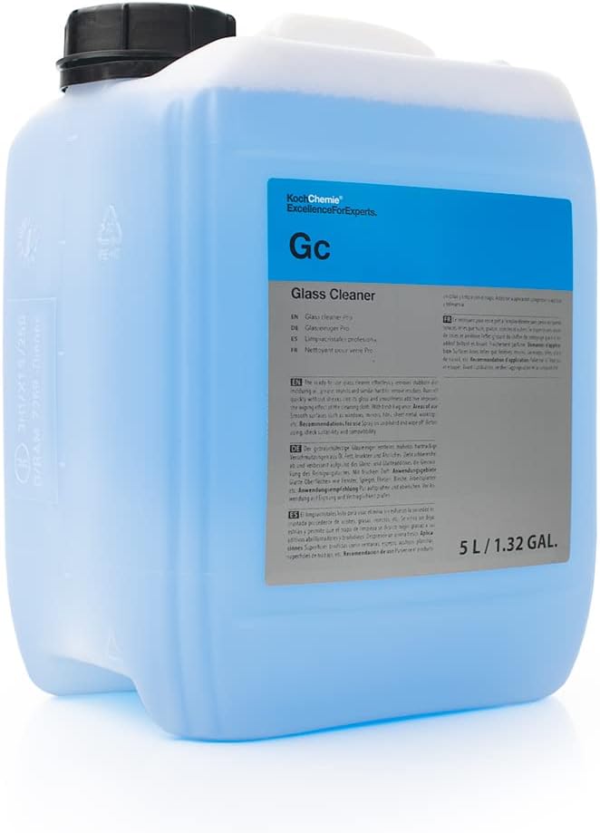KOCHCHEMIE Glass Cleaner - Effortlessly Removes Stubborn Dirt, Oil, Grease, Insects, and Residues; Ready-To-Use Streak-Free Formula; Gloss and Smoothness Additive; Fresh Fragrance (500 milliliters)