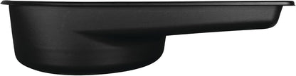 Performance Tool W4080 16-Qt. Clear View Oil Drain Container - Carrying Handle, Automotive Catch Pan, Fluid Transport Jug, Oil Change, Radiator Flush, Automotive Repair - White