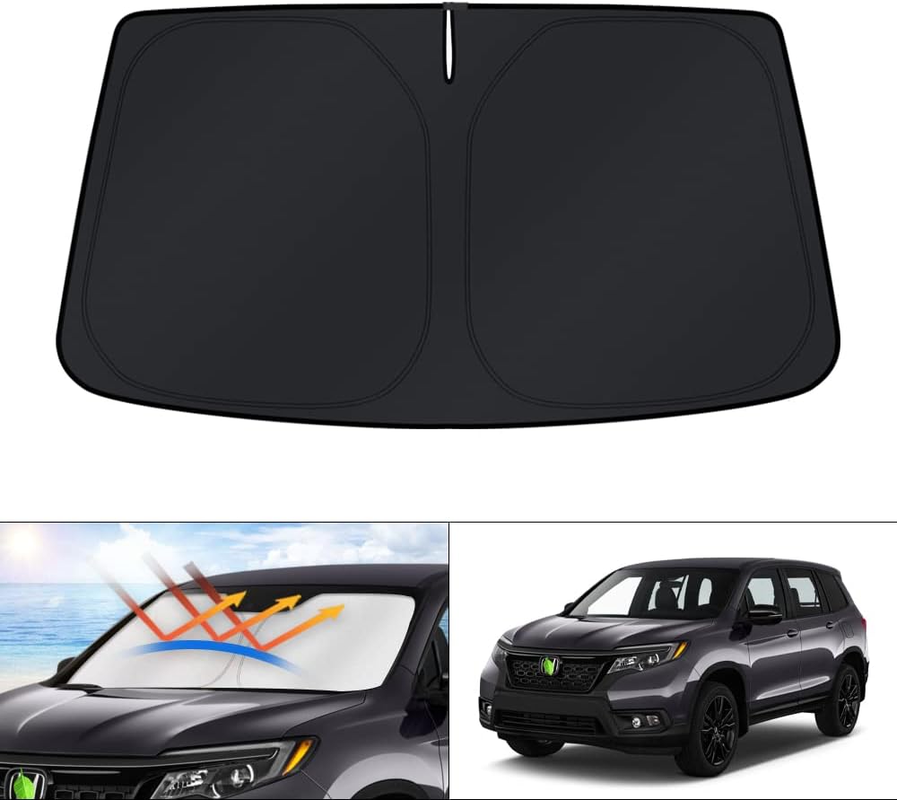 KUST Windshield Sun Shade for Toyota RAV4 2019-2022 2023 2024 2025 2026 Window Accessories Shade Sun Visor Cover Foldable Block UV Rays - Colors E