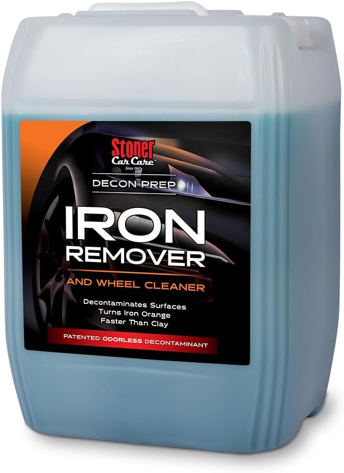 Stoner Car Care 92104 Iron Remover & Wheel Cleaner – Odorless Iron Fallout & Brake Dust Remover for Paint, Wheels & Glass – pH Balanced Rust Decontaminant with Color Indicator – 22 fl oz