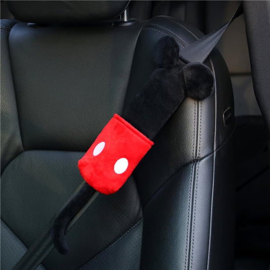 Seat Belt Cover Pad for Man, Cute Seatbelt Covers, Cute Cartoon Car Seat Belt Cover Pads, Car Seat Shoulder Strap Pads, Seatbelt Cushion, Car Seat Strap Covers for Boys Girls (MN)