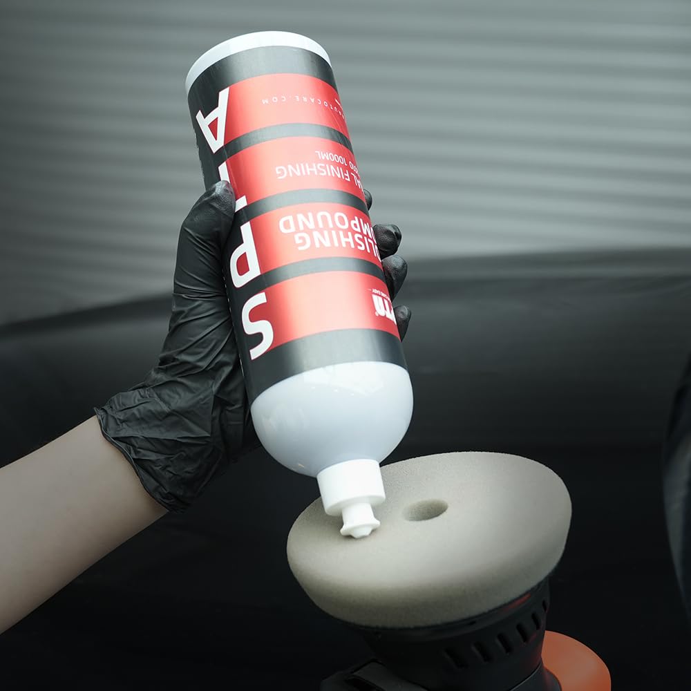 Mix Polishing Compound, SPTA 4.06oz (120ml) Polishing Compound Car Scratch & Swirl Remover Rubbing Compound & Finishing Polish Buffing Compound Swirl Remover for Cars Automotive Paint Correction