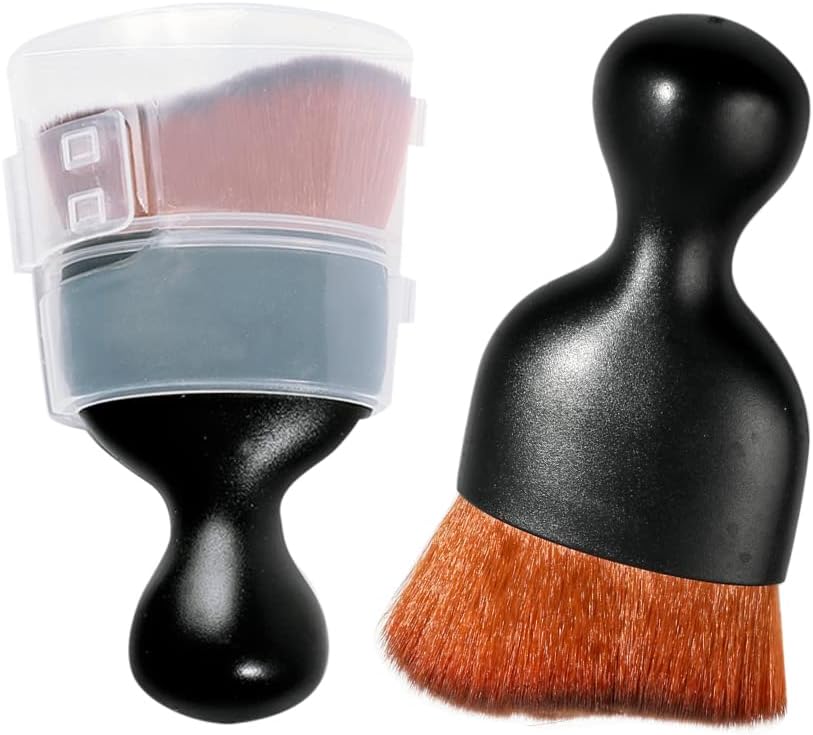AOCISKA Car Interior Detailing Brush,Soft Bristle Cleaning Brush Car Detailing Brush Dusting Brush,Car Interior Cleaning Tool,Auto Detail Brush Car Dash Duster Brush (Black)