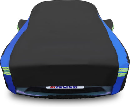 Avecrew Car Cover Waterproof All Weather for Automobiles, Outdoor Heavy Duty Full Exterior Covers for Sedan(194"-208")