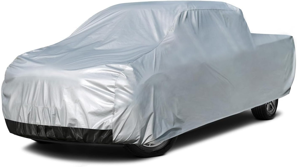 Kayme Sedan Car Cover Waterproof All Weather for Automobiles - See Vehicle Size Chart for Accurate Fit - Outdoor Full Exterior Cover Sun Rain Snow UV Protection with Zipper. Size A4 (See Size Chart)