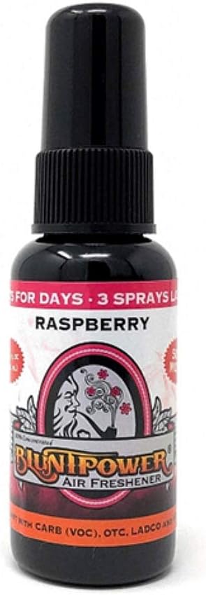 BluntPower (Baby Powder, 1 Pack) Concentrated Air Freshener Spray - Oil-Based Room Diffuser Spray - Long-Lasting Bathroom Scent, Car Freshener & Odor Eliminator - Colors A