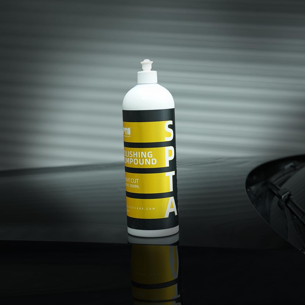 Mix Polishing Compound, SPTA 4.06oz (120ml) Polishing Compound Car Scratch & Swirl Remover Rubbing Compound & Finishing Polish Buffing Compound Swirl Remover for Cars Automotive Paint Correction