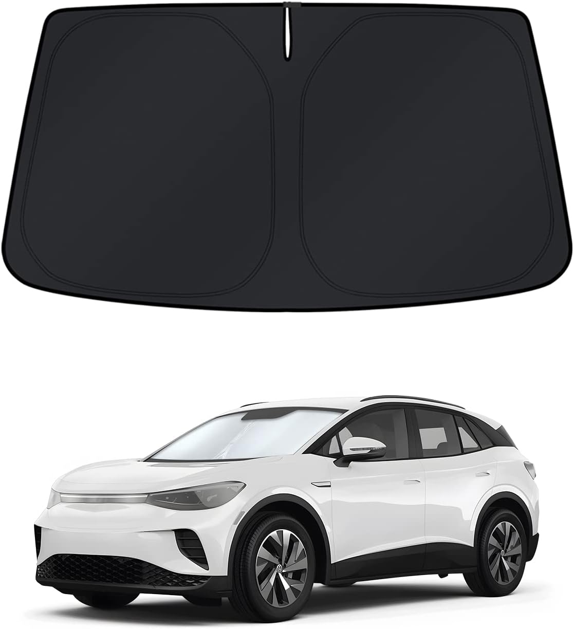 KUST Windshield Sun Shade for Toyota RAV4 2019-2022 2023 2024 2025 2026 Window Accessories Shade Sun Visor Cover Foldable Block UV Rays - Colors F