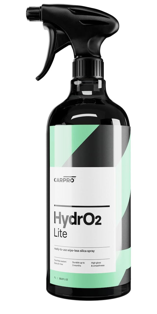 CARPRO HydrO2 Lite Touchless Silica Sealant - Spray-On and Rinse-Off Automotive Paint Sealant - Ready to Use Formula - Liter with Sprayer (34oz)