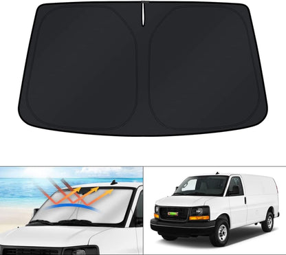 KUST Windshield Sun Shade for Toyota RAV4 2019-2022 2023 2024 2025 2026 Window Accessories Shade Sun Visor Cover Foldable Block UV Rays - Colors C
