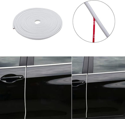 Eytool Clear Door Edge Guards for Cars,Car Door Protector with U Adhesive Edge Protective Trim Ding Protector Fit for Most Car (Clear, 32.8FT)