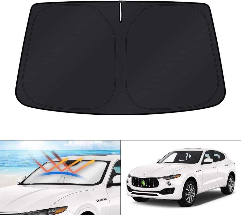 KUST Windshield Sun Shade for Toyota RAV4 2019-2022 2023 2024 2025 2026 Window Accessories Shade Sun Visor Cover Foldable Block UV Rays - Colors B