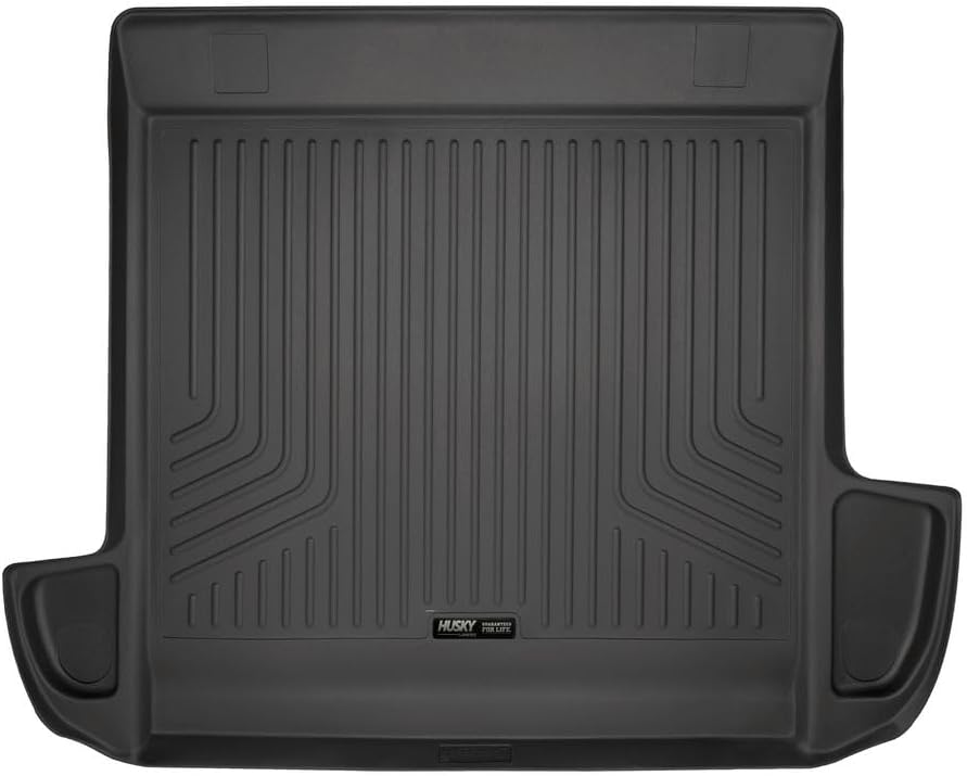 Husky Liners Weatherbeater Floor Mats | Fits 2013 - 2024 Toyota 4Runner; 2014 - 2024 Lexus GX460 | Front & 2nd Row, 3-pc Black - 99571