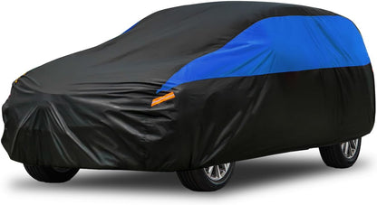 GUNHYI Car Cover for Automobiles All Weather Waterproof, Universal Fit Sedan Chevrolet Corvette, Ford Fusion, Kia Stinger, Nissan Maxima, Buick Regal, Subaru Legacy, Honda Accord etc.