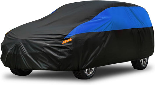 GUNHYI Car Cover for Automobiles All Weather Waterproof, Universal Fit Sedan Chevrolet Corvette, Ford Fusion, Kia Stinger, Nissan Maxima, Buick Regal, Subaru Legacy, Honda Accord etc.