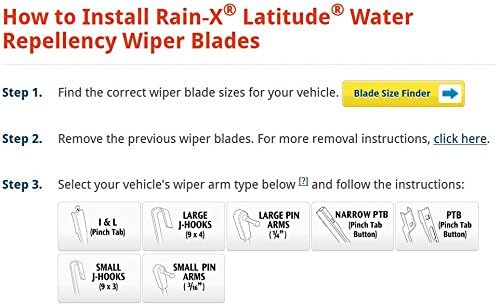 Rain-X 810363 Repellency Water Repellent Wiper Blades, 22" Windshield Wipers (Pack of 2), All Weather Streak-Free for Enhanced Visibility w/Water Repellency Formula [Amazon Exclusive] - Colors A