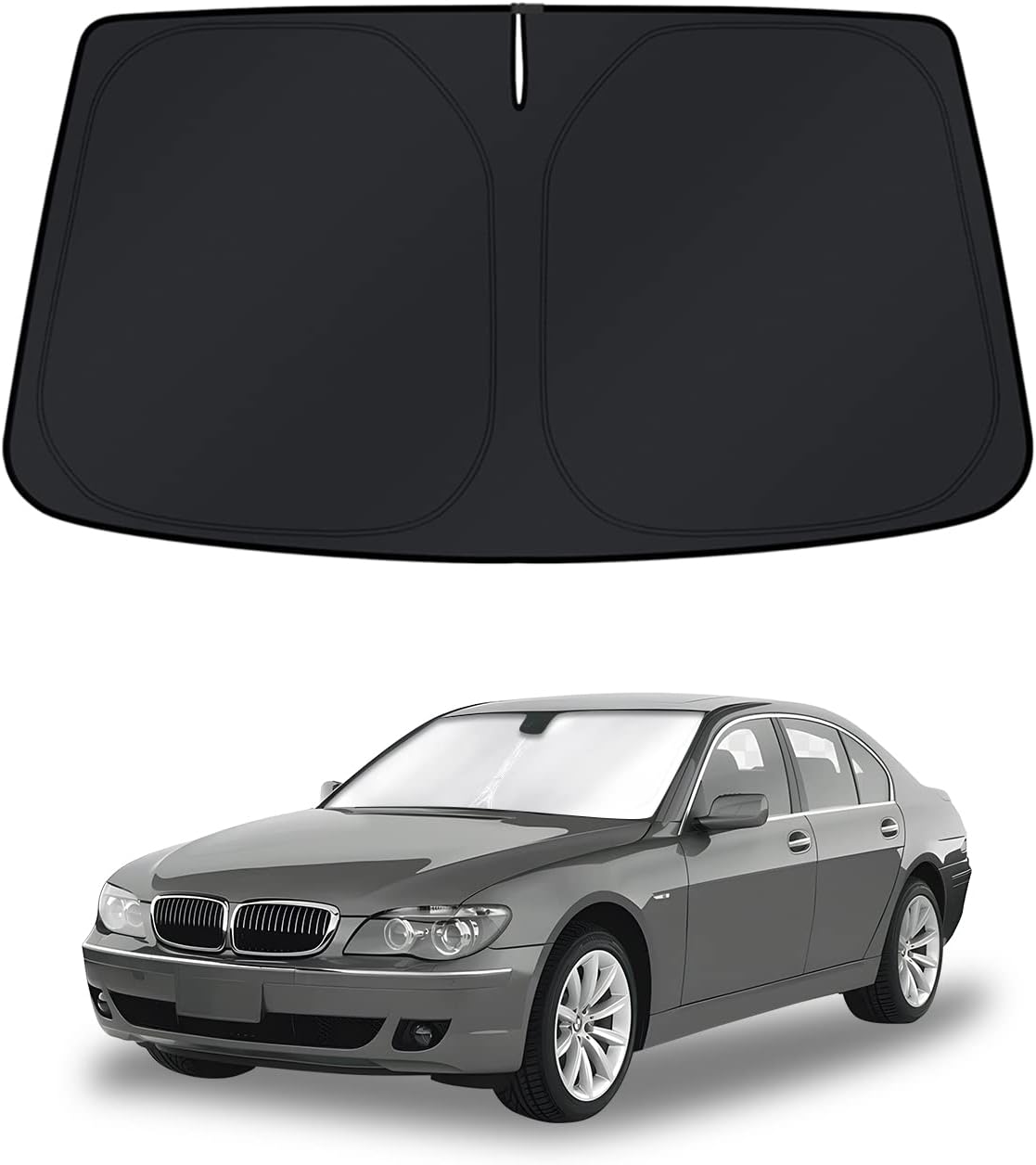 KUST Windshield Sun Shade for Toyota RAV4 2019-2022 2023 2024 2025 2026 Window Accessories Shade Sun Visor Cover Foldable Block UV Rays - Colors F