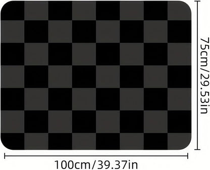 Universal Car Trunk Mat 29" x 39",Purple Colorful Flowers All Weather Trunk Protection Cargo Liner, Durable Cargo Mat Rear Trunk Liner,Stylish Vehicle Interior Accessories Suitable for Most Car Models