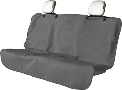 Waterproof Sweating Car Seat Cover for Post Gym Workout, Running, Swimming, Beach and Hiking, Universal Fit Non-Slip Towel Bucket Seat Protector for Cars SUV Trucks, Machine Washable (Grey)