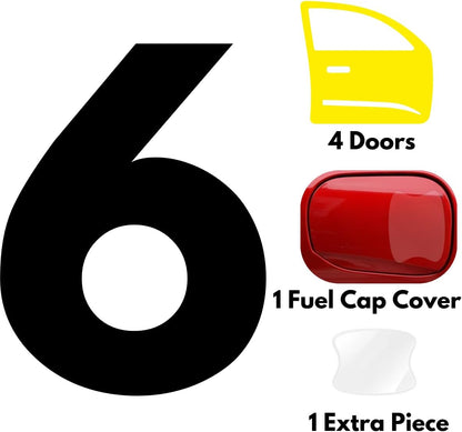 4 Door Edge Upromax Paint Protection Film PPF 8mil Precut Strips, Universal Fit Clear Tape Door Seal, Car Accessories Car Cover, Scotch Guard, Clear Tape, Door Protector, SUV
