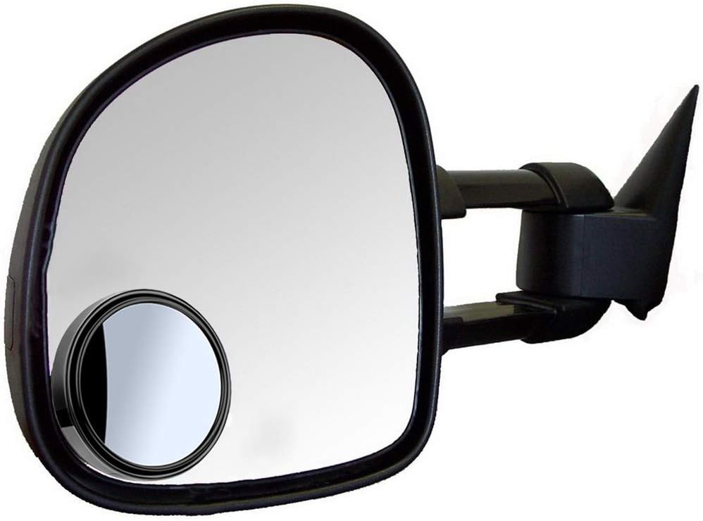 2PCS Small Blind Spot Mirror, 3-inch Round HD Glass Convex Rear View Mirror, Strong Adhesive for Car, Van, SUV and Trucks (3"(75mm), Black Frame)